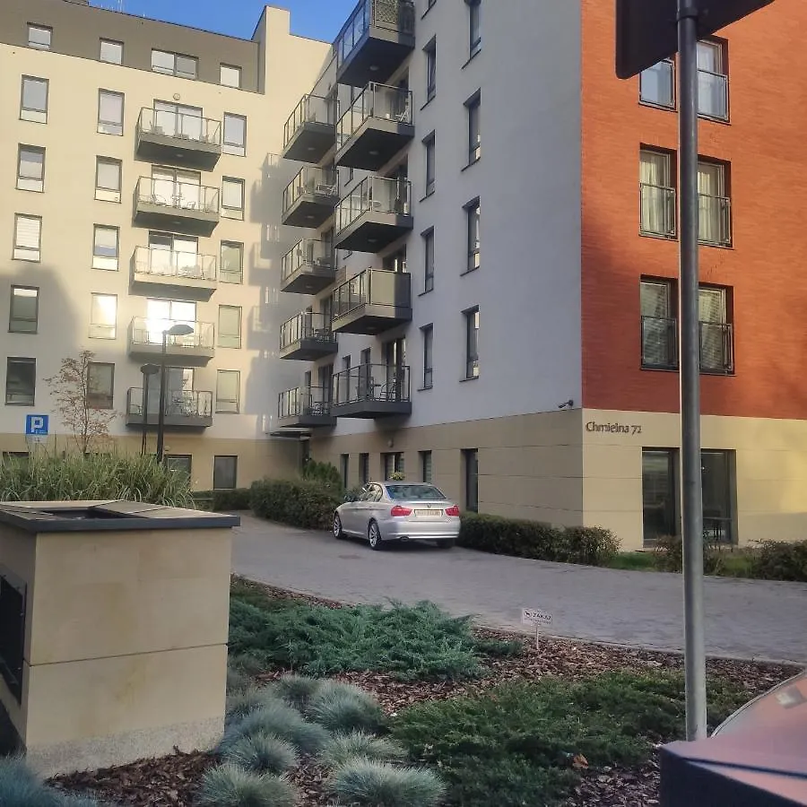 Апартаменты Przytulny Apartament Blisko Motlawy I Neptuna Z Miejscem W Garazu Gratis Гданьск